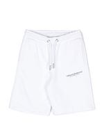 Diesel Kids short de sport à logo imprimé - Blanc