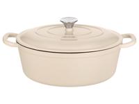 SILVERCREST Gietijzeren braadpan 29 cm 4,2 L (Beige)
