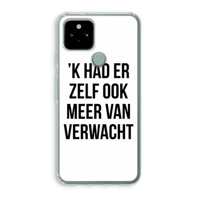 Meer verwacht: Google Pixel 5 Transparant Hoesje