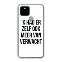 Meer verwacht: Google Pixel 5 Transparant Hoesje