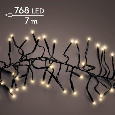 Clusterverlichting led 768 lampjes soft gold
