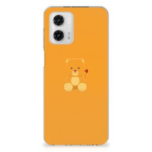 Motorola Moto G73 Telefoonhoesje met Naam Baby Beer