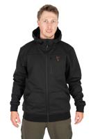 Fox Collection Soft Shell Jacket Black & Orange XXX-Large