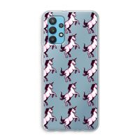 Musketon Unicorn: Samsung Galaxy A32 4G Transparant Hoesje Musketon Unicorn: Samsung Galaxy A32 4G Transparant Hoesje