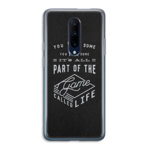 Life: OnePlus 7 Pro Transparant Hoesje