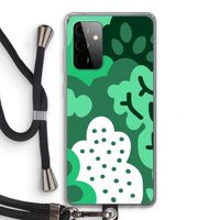 Bushes: Samsung Galaxy A72 5G Transparant Hoesje met koord