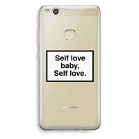 Self love: Huawei Ascend P10 Lite Transparant Hoesje - thumbnail