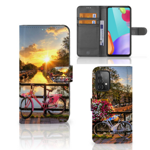 Samsung Galaxy A52 Flip Cover Amsterdamse Grachten