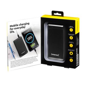 Intenso XS20000 Powerbank 20000 mAh LiPo Zwart Statusweergave