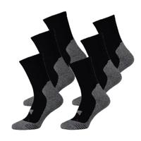 Xtreme Hiking Sokken 6-pack Multi Black-42/45