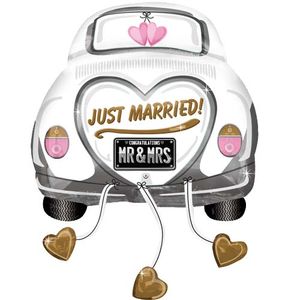 Just married car