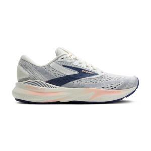 Brooks Adrenaline GTS 24 hardloopschoenen grey/blue ribbon/peach dames 38.5