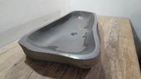 Waskom riviersteen RXXL25031105, 114x44x15 cm
