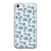 Poezen: iPhone 8 Transparant Hoesje
