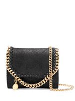 Stella McCartney portefeuille Falabella Small Flap - Noir