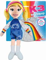K3 knuffelpop met extra jurkje Klaasje, 40 cm K3 knuffelpop met extra jurkje Klaasje, 40 cm