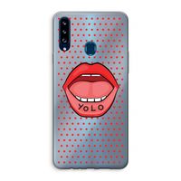 Yolo Denise: Samsung Galaxy A20s Transparant Hoesje