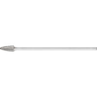 PFERD TOOLS 21230057 Freesstift Ronde boog Lengte 88 mm Afmeting, Ø 6 mm Werklengte 13 mm Schachtdiameter 3 mm