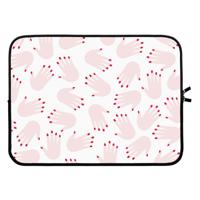 Hands pink: Laptop sleeve 15 inch - thumbnail