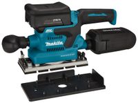 Makita DBO381RTJU | Accu Vlakschuurmachine | 18V | Li-Ion | 2 x 5,0 Ah accu en snellader | met AWS zender | In Mbox - DBO381RTJU - thumbnail