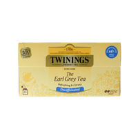 Earl grey decaf envelop zwart 25 Zakjes