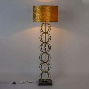 Dutchbone Vloerlamp Dalia Velvet