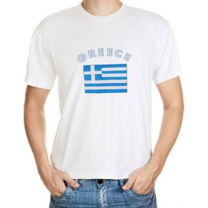 Shirts met vlag van Griekenland