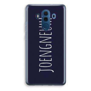 Joengneuh!: Huawei Mate 10 Pro Transparant Hoesje
