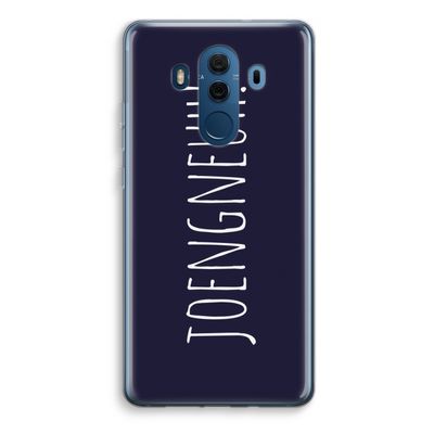 Joengneuh!: Huawei Mate 10 Pro Transparant Hoesje
