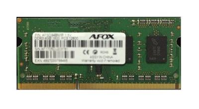 AFOX SO-DIMM DDR3 8GB geheugenmodule 1600 MHz