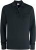 Clique 028235 Basic Polo LS Pocket - Zwart - XL - thumbnail