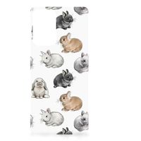 Dierenprint Telefoonhoesje voor Samsung Galaxy A52 | A52s (5G/4G) Konijntjes