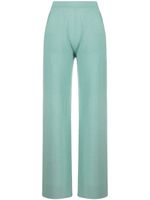 Allude pantalon en maille à taille élastiquée - Vert