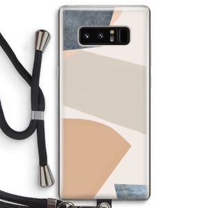 Formo: Samsung Galaxy Note 8 Transparant Hoesje met koord