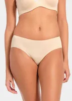 Magic 2-pak dream naadloze comfort hipsters - Seamless dames ondergoed - Rood, wit, zwart, beige
