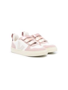 Bonpoint x Veja Kids baskets en daim - Rose
