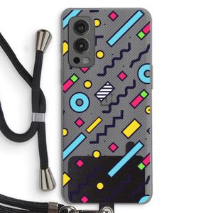 8-bit N°8: OnePlus Nord 2 5G Transparant Hoesje met koord