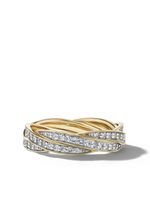 David Yurman bague DY Helios en or 18ct (6 mm)