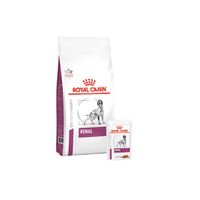 Royal Canin Renal Hond Combi bundel - 14 kg + 12 x 100 gr - thumbnail