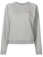 Maison Kitsuné sweat à renard brodé - Gris - thumbnail