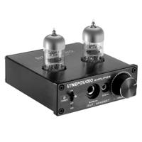 LINEPAUDIO A962 HiFi 6J9 vacuüm buis Power hoofdtelefoon versterker USB ASIO Sound Card(Black)