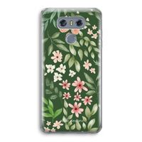 Botanical green sweet flower heaven: LG G6 Transparant Hoesje Botanical green sweet flower heaven: LG G6 Transparant Hoesje