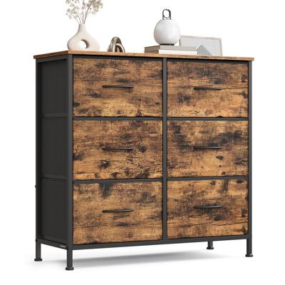 BELLAH Kollektion - Ladekast met Zes Lades in Industriële Stijl