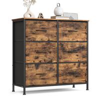 BELLAH Kollektion - Ladekast met Zes Lades in Industriële Stijl