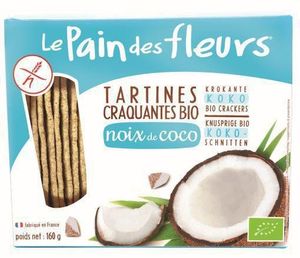 Le Pain Des Fleurs Kokos Crackers 150 gram