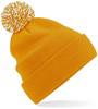 Beechfield CB450 Snowstar® Beanie - Mustard/Off White - One Size