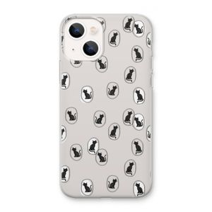 Miauw: iPhone 13 mini Transparant Hoesje