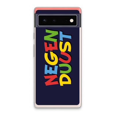 90's One: Google Pixel 6 Transparant Hoesje