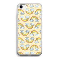 Regenboog: iPhone SE 2020 Transparant Hoesje