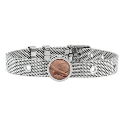 Talent Jewels TJA-1-03-02-1-215 Zilverkleurig Heren armband